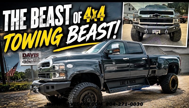 2023 Chevrolet Silverado 5500HD 4x4 Super Truck  