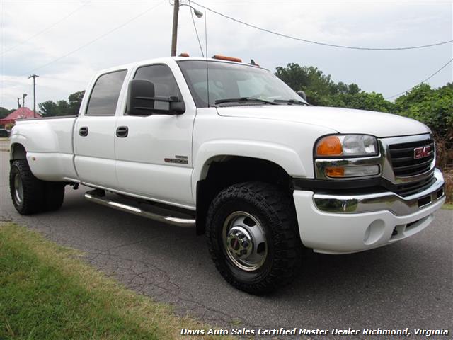 2007 GMC Sierra 3500 Classic SLT 4X4 Crew Cab Long Bed DRW