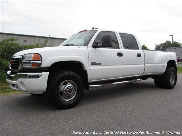 2007 GMC Sierra 3500 Classic SLT 4X4 Crew Cab Long Bed DRW