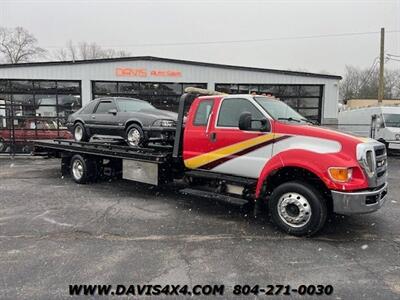 2010 Ford F-650 Super Cab Flatbed Rollback Tow Truck   - Photo 2 - North Chesterfield, VA 23237