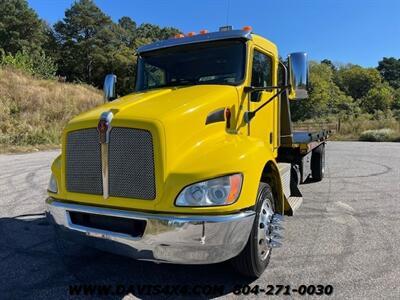 2018 Kenworth T270 Flatbed Rollback Tow Truck   - Photo 2 - North Chesterfield, VA 23237