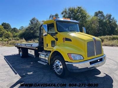 2018 Kenworth T270 Flatbed Rollback Tow Truck   - Photo 11 - North Chesterfield, VA 23237