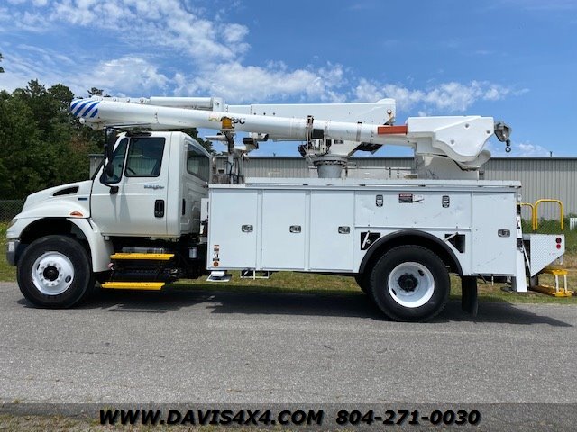 2012 International Durastar 4300 Altec Utility Truck Boom/Bucket ...