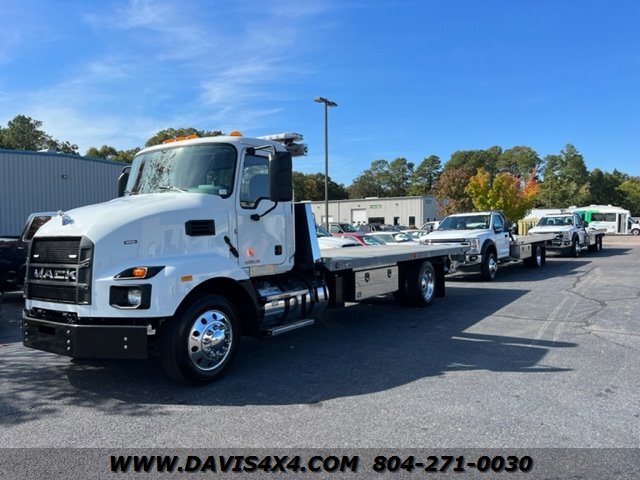 2022 MACK MD Diesel NRC Flatbed Rollback Tow Truck Two Car Carrier