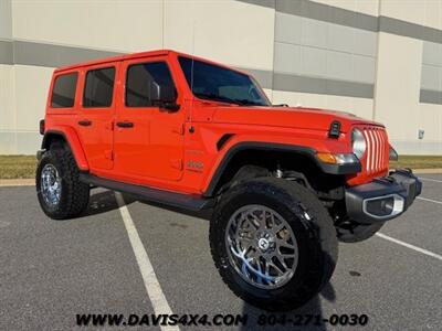 2020 Jeep Wrangler Unlimited Four-Door SUV Sahara Lifted 4x4   - Photo 2 - North Chesterfield, VA 23237