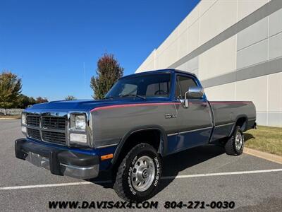 1992 Dodge RAM 150 LE Long Bed 4X4 Pick Up  