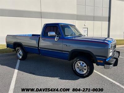 1992 Dodge RAM 150 LE Long Bed 4X4 Pick Up   - Photo 3 - North Chesterfield, VA 23237