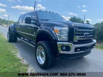 2016 Ford F-450 Super Duty Superduty Diesel Lifted Stretched Six Door  King Ranch Dually 4x4 - Photo 3 - North Chesterfield, VA 23237