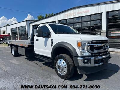 2022 FORD F-550 Superduty 4x4 Jerr-Dan Rollback Flatbed Tow Truck  