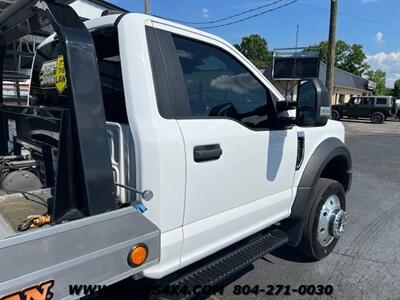 2022 FORD F-550 Superduty 4x4 Jerr-Dan Rollback Flatbed Tow Truck   - Photo 3 - North Chesterfield, VA 23237