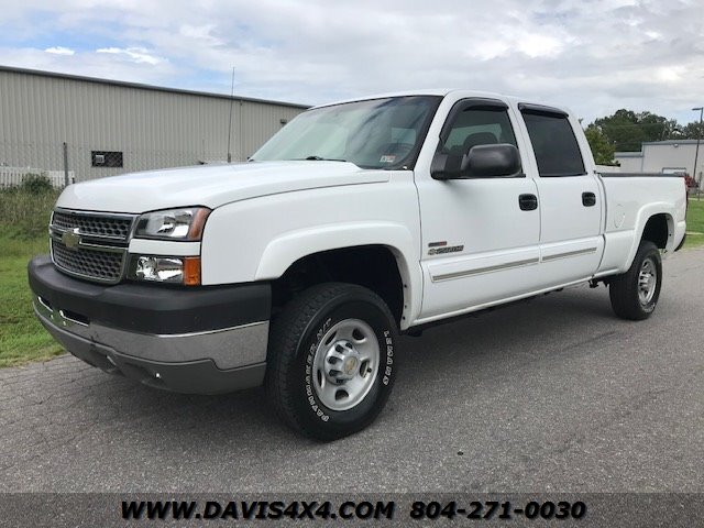 2005 Chevrolet Silverado 2500 Crew Cab Short Bed LS 4x4 Duramax Turbo ...