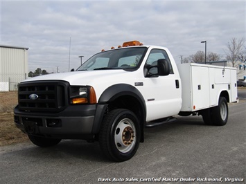 2006 Ford F-450 Super Duty XL Diesel Dually Regular Cab Reading Utility Bed