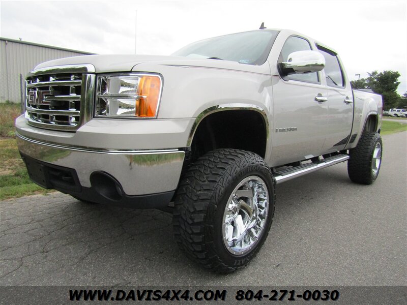 2008 GMC Sierra 1500 Z71 4X4 Crew Cab Short Bed Loaded Lifted Pick Up