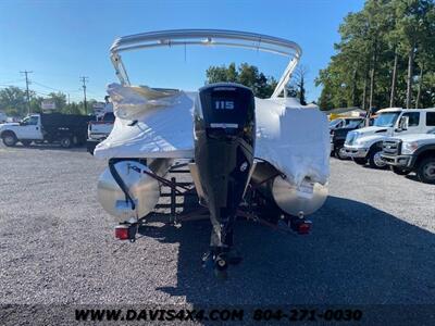 2021 Tahoe Pontoon Boat  115 Mercury Brand New - Photo 5 - North Chesterfield, VA 23237