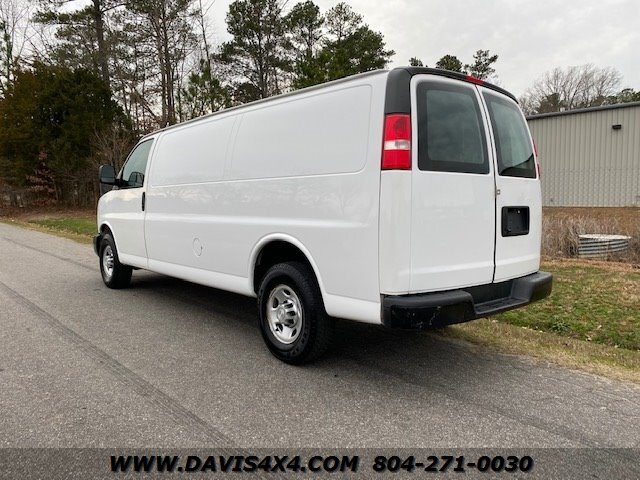 2015 Chevrolet Express 2500 Extended Length Commercial Cargo Work Van