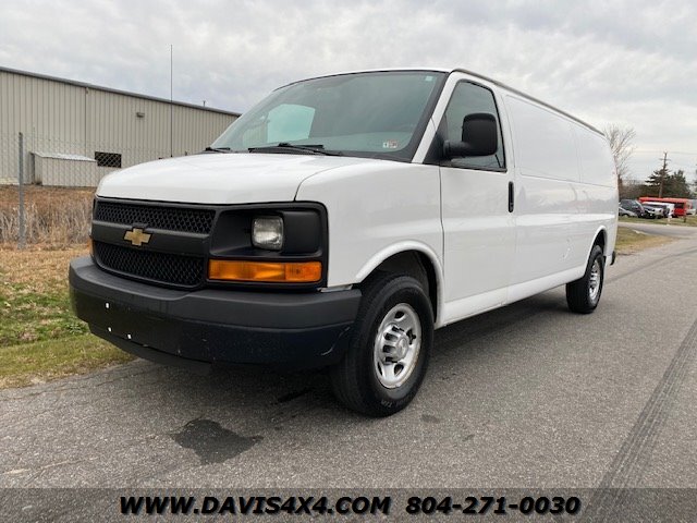 2015 Chevrolet Express 2500 Extended Length Commercial Cargo Work Van