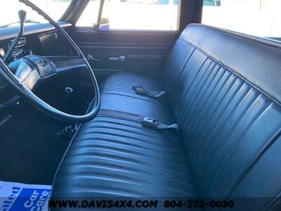 1972 Chevrolet Pickup Classic K10 Restored Pickup 4x4   - Photo 10 - North Chesterfield, VA 23237