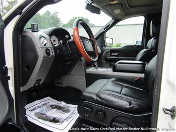 2008 Ford F-150 Platinum Pearl White Lariat Lifted 4X4 Crew Cab SB   - Photo 16 - North Chesterfield, VA 23237