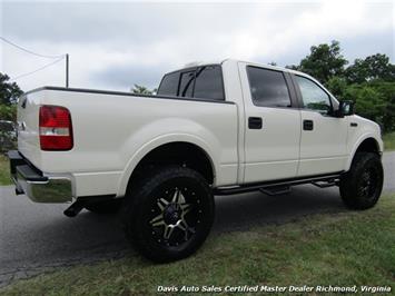 2008 Ford F-150 Platinum Pearl White Lariat Lifted 4X4 Crew Cab SB   - Photo 11 - North Chesterfield, VA 23237