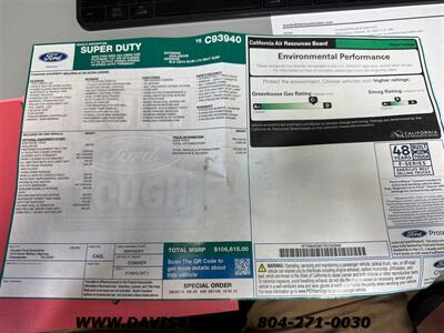 2026 Ford F-450 Super Duty Platinum 4x4 Dually   - Photo 36 - North Chesterfield, VA 23237