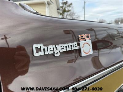 1978 Chevrolet Cheyenne K20 4X4 Frame Off Restoration   - Photo 6 - North Chesterfield, VA 23237