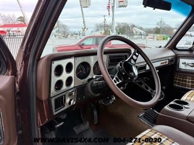 1978 Chevrolet Cheyenne K20 4X4 Frame Off Restoration   - Photo 30 - North Chesterfield, VA 23237