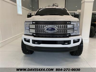 2017 Ford F-350 Super Duty Platinum Diesel Lifted Low Mileage  Crew Cab 6.7 Turbo Custom Pick Up - Photo 7 - North Chesterfield, VA 23237