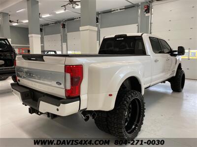 2017 Ford F-350 Super Duty Platinum Diesel Lifted Low Mileage  Crew Cab 6.7 Turbo Custom Pick Up - Photo 22 - North Chesterfield, VA 23237