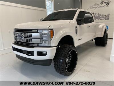 2017 Ford F-350 Super Duty Platinum Diesel Lifted Low Mileage  Crew Cab 6.7 Turbo Custom Pick Up - Photo 8 - North Chesterfield, VA 23237