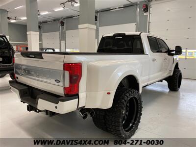 2017 Ford F-350 Super Duty Platinum Diesel Lifted Low Mileage  Crew Cab 6.7 Turbo Custom Pick Up - Photo 23 - North Chesterfield, VA 23237