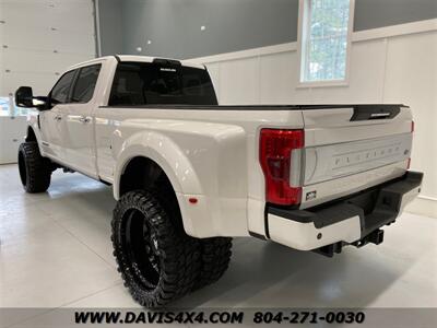 2017 Ford F-350 Super Duty Platinum Diesel Lifted Low Mileage  Crew Cab 6.7 Turbo Custom Pick Up - Photo 14 - North Chesterfield, VA 23237