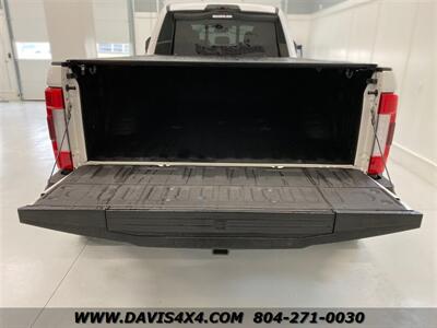 2017 Ford F-350 Super Duty Platinum Diesel Lifted Low Mileage  Crew Cab 6.7 Turbo Custom Pick Up - Photo 18 - North Chesterfield, VA 23237