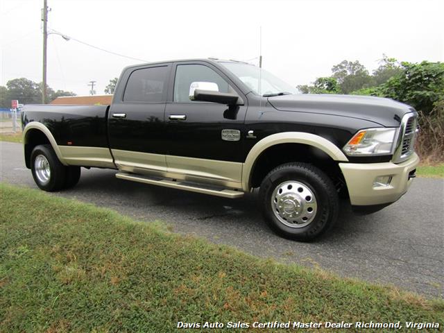 2012 RAM 3500 Laramie Longhorn Cummins Diesel 4X4 Crew Cab DRW