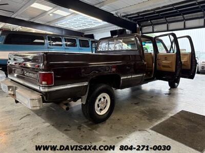 1984 Chevrolet K30 3+3 Squarebody Crew Cab 4x4 Truck   - Photo 59 - North Chesterfield, VA 23237