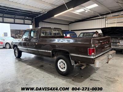 1984 Chevrolet K30 3+3 Squarebody Crew Cab 4x4 Truck   - Photo 37 - North Chesterfield, VA 23237