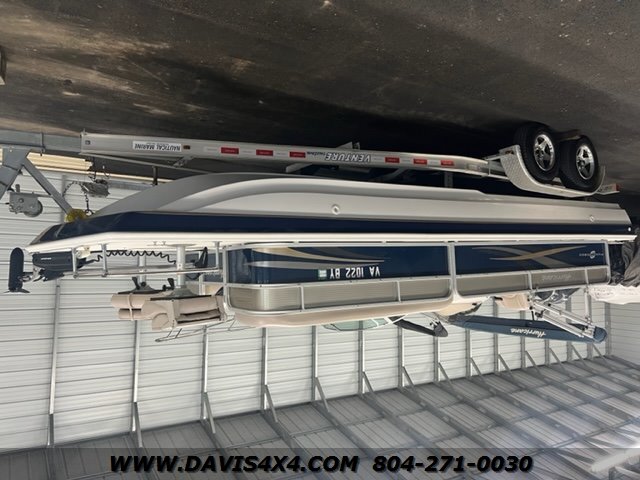 2014 Hurricane Deck Boat Fun Deck 226 Pontoon Boat/Family Built By Nautical  Global Group - Photo 30 - North Chesterfield, VA 23237