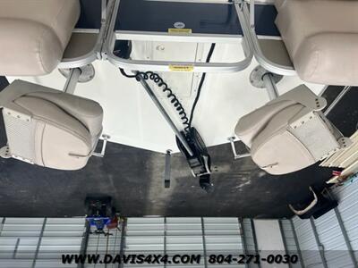 2014 Hurricane Deck Boat Fun Deck 226 Pontoon Boat/Family Built By Nautical  Global Group - Photo 42 - North Chesterfield, VA 23237