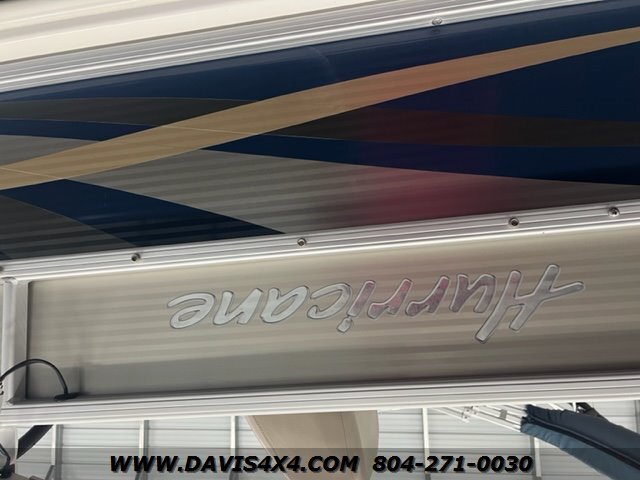 2014 Hurricane Deck Boat Fun Deck 226 Pontoon Boat/Family Built By Nautical  Global Group - Photo 32 - North Chesterfield, VA 23237