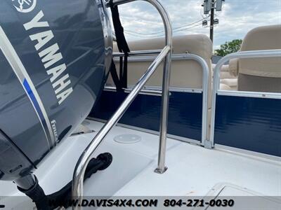 2014 Hurricane Deck Boat Fun Deck 226 Pontoon Boat/Family Built By Nautical  Global Group - Photo 25 - North Chesterfield, VA 23237