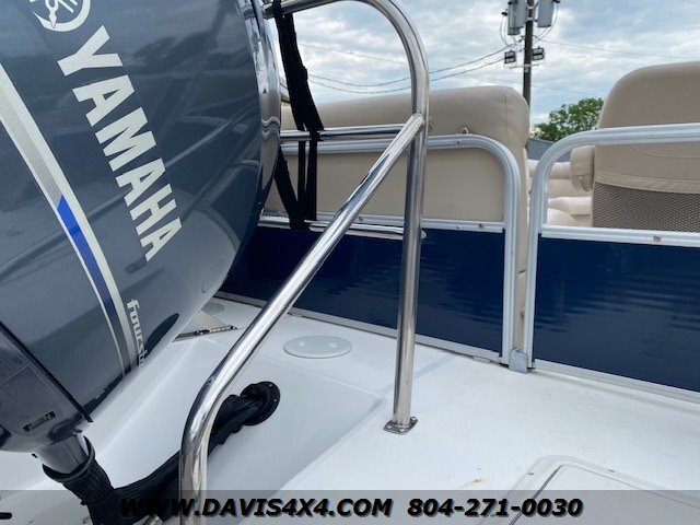 2014 Hurricane Deck Boat Fun Deck 226 Pontoon Boat/Family Built By Nautical  Global Group - Photo 25 - North Chesterfield, VA 23237