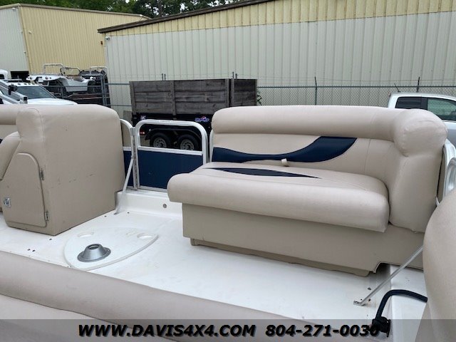 2014 Hurricane Deck Boat Fun Deck 226 Pontoon Boat/Family Built By Nautical  Global Group - Photo 16 - North Chesterfield, VA 23237