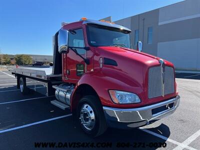 2020 Kenworth T270 Rollback Flatbed Jerr-Dan Aluminum Bed Tow Truck   - Photo 5 - North Chesterfield, VA 23237