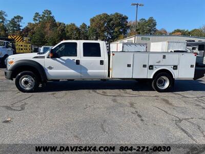 2012 FORD F550 Super Duty Crew Cab 4x4 Diesel Work Utility Truck   - Photo 16 - North Chesterfield, VA 23237