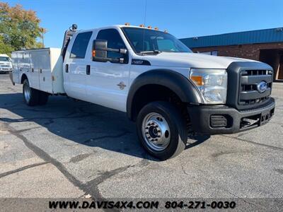 2012 FORD F550 Super Duty Crew Cab 4x4 Diesel Work Utility Truck   - Photo 3 - North Chesterfield, VA 23237