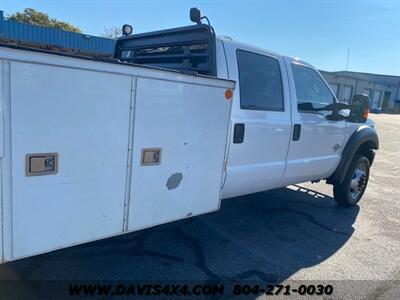 2012 FORD F550 Super Duty Crew Cab 4x4 Diesel Work Utility Truck   - Photo 19 - North Chesterfield, VA 23237