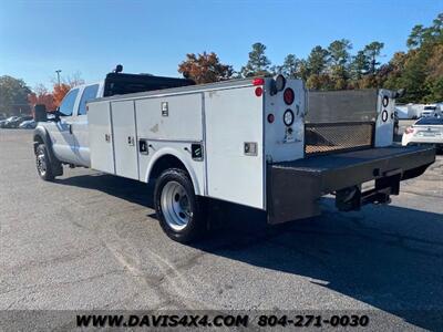 2012 FORD F550 Super Duty Crew Cab 4x4 Diesel Work Utility Truck   - Photo 6 - North Chesterfield, VA 23237