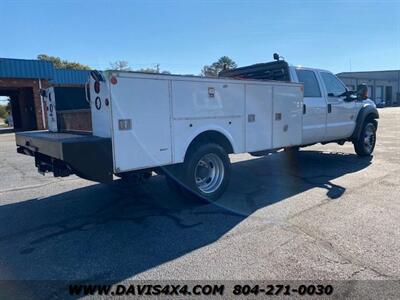 2012 FORD F550 Super Duty Crew Cab 4x4 Diesel Work Utility Truck   - Photo 4 - North Chesterfield, VA 23237