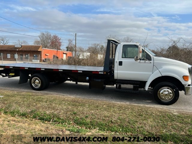 2011 Ford F-650 Cummins Diesel Flatbed Tow Truck Rollback