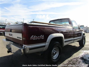 1994 GMC Sierra 2500 SLE 4X4 Diesel Regular Cab(sold) Long Bed Manual   - Photo 5 - North Chesterfield, VA 23237