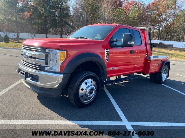 2017 Ford F450SD XLT Wrecker Recovery Snatch Truck 4x4 Diesel